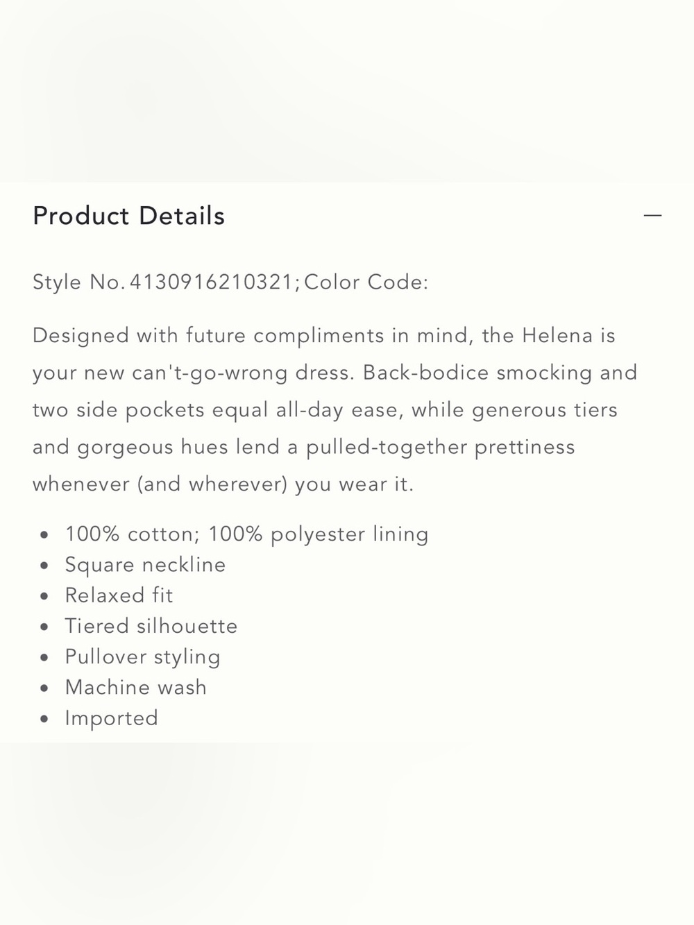 The Helena Square-neck tiered midi dress - Picture 5 of 5